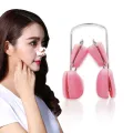 Nose Up Lifting Shaping Shaper Orthotics Clip Silicone Women Nose Slimming Massager Straightening Clips Nose Up Clip Corrector