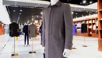 Superior Quality mens winter coat long classic single breasted  winter men wool coat1