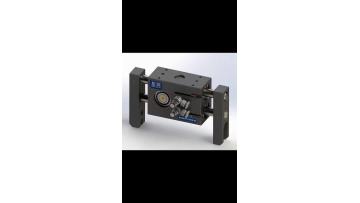 High‑rigidity long‑stroke parallel two‑jaw robotic gripper