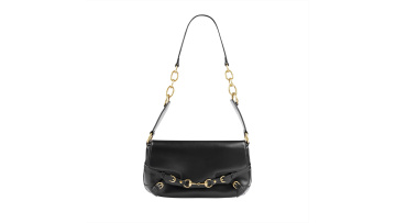 Genuine Leather Underarm Baguette