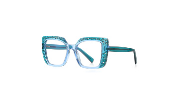 Square Skeletonized TR90 Optical Frame