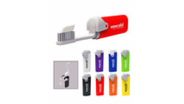 Portable Foldable Toothbrush with Toothpaste - Promo Travel YC11021