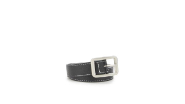 Premium Black Leather Belt 
