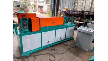 Wire Straightening and Cutting Machine