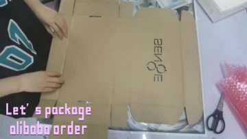 How Alibaba's orders are packaged