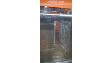 White injection shell housing plastic parts