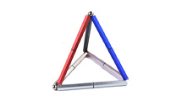 Magnetic Ball Toy Pen with Strange Shape Hexagon Design1