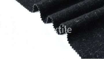 High Quality Boiled Wool Polyester Blende Knit Fabric for Hoodie Sweater