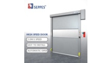 Hard-wearing PVC Workshop pvc high speed industry Rapid Roll up High Speed Door1