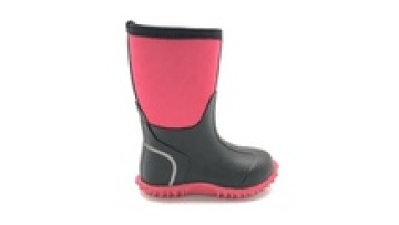 2022 Pink Colour Children Neoprene Rubber Rainboots For Girls1