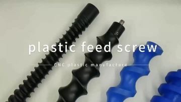 Uhmwpe1000 Spiral Screws For Conveyor Auger Parts 