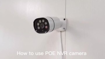 16Ch POE NVR Kits H.265 4K CCTV Camera