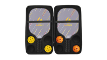 Loki New Popular 14mm/16mm PP Honeycomb Usapa approved pickleball paddle set with pickleball edge tape1
