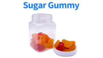 Sugar Sanded Gummy Counting  Bottling Machine1
