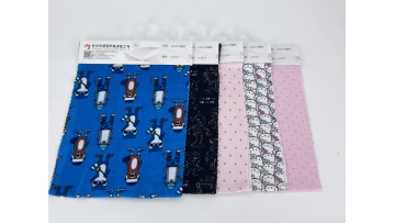 Polyester printed velvet