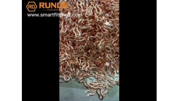 our copper tripod bends