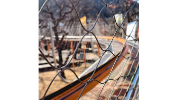 flexible stainless steel safety cable mesh