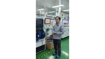 The operation process of the placement machine in the SMT workshop