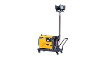 Emergency lighting mobile light tower with 5KW diesel generator and 4x1000 Halide or LED lamp1