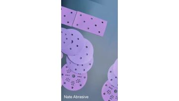 Purple sanding disc