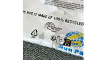 Top quality custom polybag packaging clear plastic opp poly bag Recyclable recycle plastic coating suffocation warning bags1