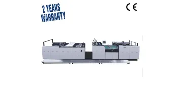 Auto Cardboard Aluminum Foil Plastic Flatbed Printer Cutting Coating Gluing Embossing Thermal Film Laminating Machine (SAFM-1080)1