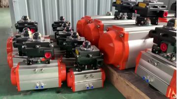 Precision Pneumatic Valve Actuators in Action