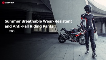 Summer Breathable Wear-Resistant and Anti-Fall Riding Pants - P064