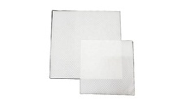 customized compound embossed hygienic sanitary cleanroom cut polyester mini small piece padded cloth fabric1