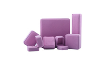Hanhong custom wholesale necklace stud earrings bracelet jewelry packaging box pink velvet ring jewelry box1