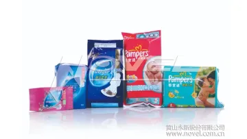 Factory Price Flexo Printed Custom Made Bag Plastic Bag PE Bag Diaper Bag Ink Printing Bag Touch Feels Like Paper Flat Bag Doy Pack Bag1