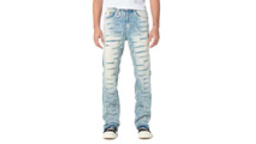 Wholesale Slim Fit Denim Jeans For Men Custom Streetwear Mans Jeans Pant Skinny Ripped Distressed1