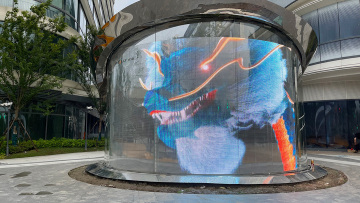 Flexible film screen