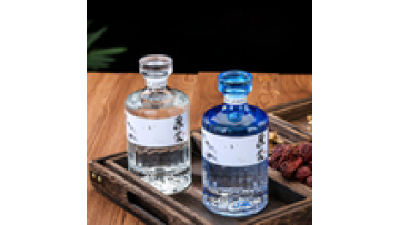 Custom Luxury 500ml 700ml 750ml Rum Vodka Whisky Liquor Gin Spirit Glass Bottle with Glass Cork1
