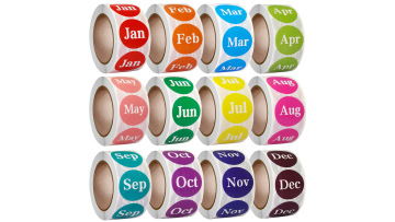 month sticker