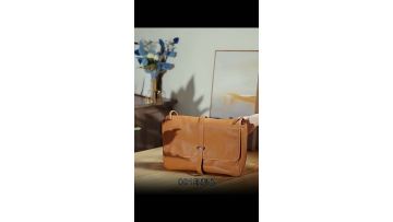 Warm Brown Light Commuter Square Bag