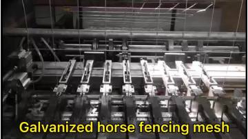 Cheap galvanized horse fencing mesh  / non climb stay fence / knotted wire mesh1