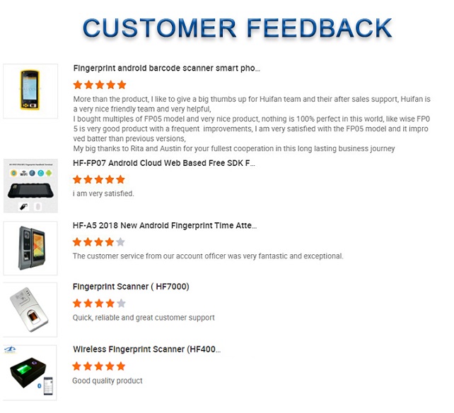 HFSecurity Customer Feedback