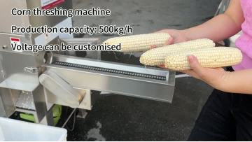 Corn threshing machine Sweet Corn Threshing