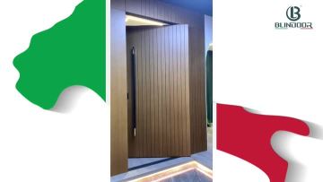 Italian Pivot Armored Door