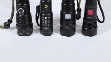 Hot Selling XHP50 Rechargeable 1000 Lumens Powerful Zoom Flashlight Torch For Hiking Hunting Camping Outdoor Sport Home Use1
