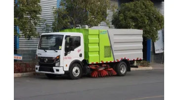 Ready Stock Dongfeng 4X2 Compact Street Sweeper Truck1