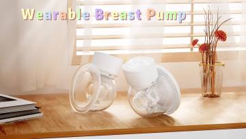 Smart Portable Silicone Electric Double Sides Wearable Breast Pump For Mother Breastfeeding With 9 Level1