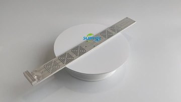 CNC machined long plates