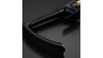 Amazon On Line Hot Sale Black L Shape Single Handle Kitchen Mixer1