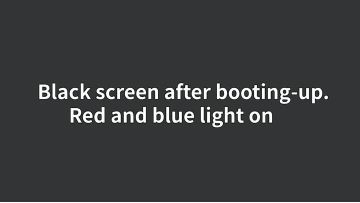 Black sreen when opening machine(fusion splicer）