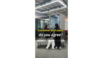 Customer and sales, do you agree?