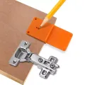 35mm 40mm Hinge Hole Drill Guide Locator Hole Opener Template Drill Bit Punch DIY Tool Door Cabinet Woodworking Hand Tool Sets