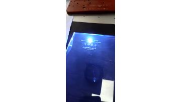 crystal trophy marking