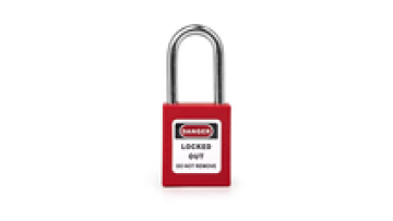 Best Quality Saft Tagout Padlock with Plastic Nylon Insulated Shackle, 38mm Length1